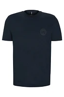 Porsche x BOSS mercerized-cotton T-shirt with special branding