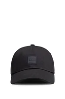 Cotton-twill cap with tonal logo patch