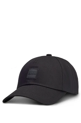 Cotton-twill cap with tonal logo patch
