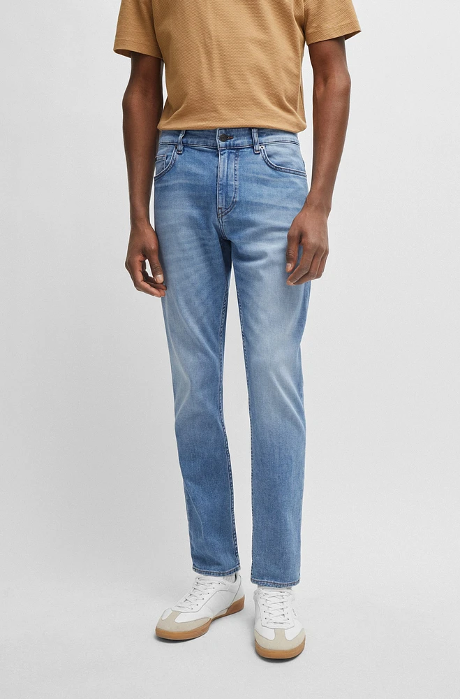 Slim-fit jeans blue super-soft stretch denim