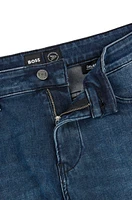 Slim-fit jeans blue performance-stretch denim