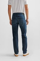 Slim-fit jeans blue performance-stretch denim