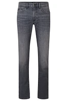 Slim-fit jeans black denim