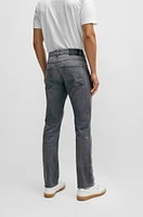 Slim-fit jeans black denim