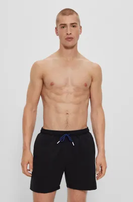 BOSS x NFL quick-dry swim shorts with collaborative branding