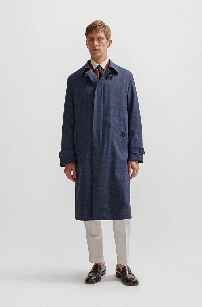 Regular-fit coat