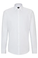 Regular-fit shirt easy-iron Oxford stretch cotton