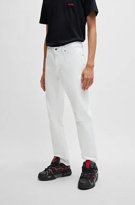 Extra-slim-fit jeans white comfort-stretch denim