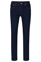 Extra-slim-fit jeans dark-blue stretch denim