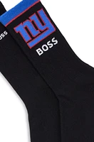 BOSS - BOSS x NFL two-pack of cotton short socks