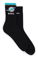 BOSS - BOSS x NFL two-pack of cotton short socks