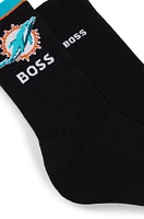 BOSS - BOSS x NFL two-pack of cotton short socks