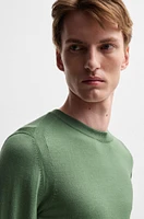Regular-fit sweater wool