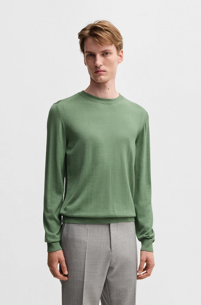 Regular-fit sweater wool