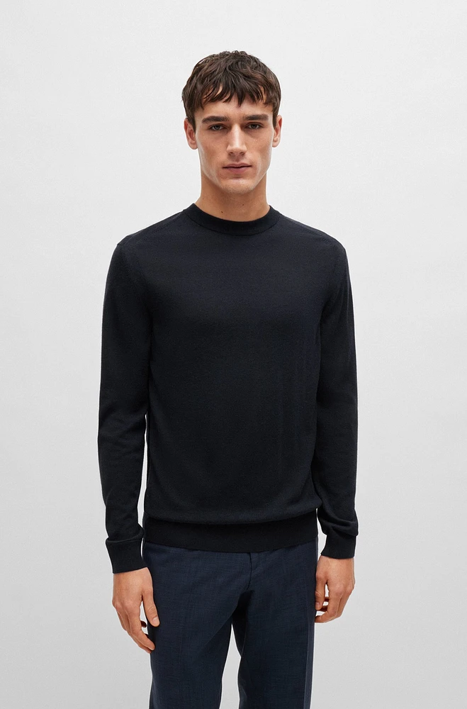 Regular-fit sweater wool