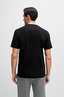 Mercerised-cotton T-shirt a regular fit