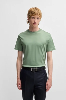 Regular-fit T-shirt mercerized cotton