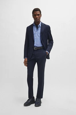 BOSS - Slim-fit suit Dark Blue