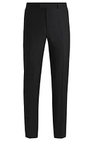 Slim-fit trousers virgin wool with stretch