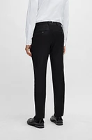 Slim-fit trousers virgin wool with stretch