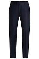 Slim-fit trousers virgin wool with stretch