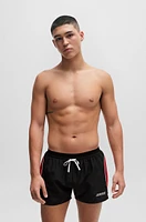 Fully lined swim shorts quick-drying fabric