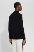 BOSS x Perfect Moment zip-neck sweater virgin wool