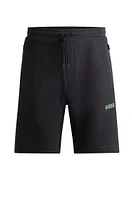 Shorts with 3D-molded logo