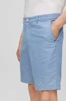 Slim-fit shorts