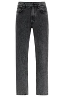 Regular-fit regular-rise jeans gray denim