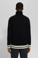 BOSS x Perfect Moment virgin-wool sweater with 'Ski' intarsia