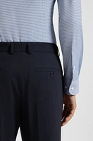 Slim-fit shirt Italian performance-stretch fabric