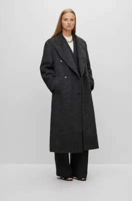 Double-breasted coat cotton