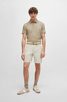 BOSS - Regular-fit polo shirt Khaki