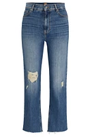 Slim-fit jeans blue stretch denim