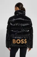 BOSS x Perfect Moment down-filled ski jacket with branding