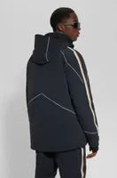 BOSS x Perfect Moment hooded down ski jacket with special branding