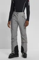 BOSS x Perfect Moment pinstripe ski trousers