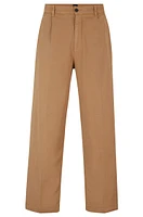 Pantalones de pinzas relaxed fit