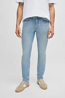 BOSS - Slim-fit jeans bright-blue comfort-stretch denim Light Blue