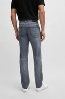 Slim-fit jeans blue comfort-stretch denim