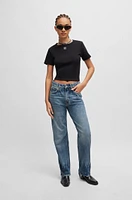 Relaxed-fit jeans blue tinted denim