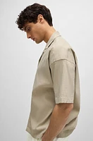 Relaxed-fit shirt a linen blend