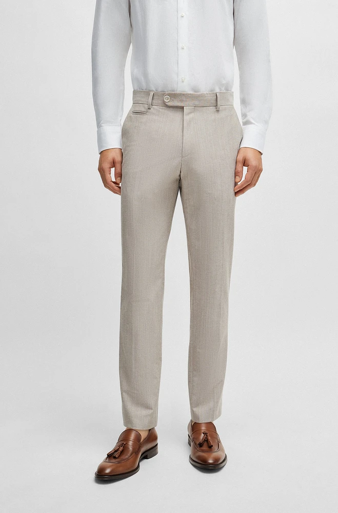 Slim-fit trousers