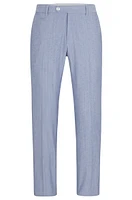 BOSS - Slim-fit trousers Dark Blue