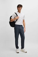 Regular-fit trousers twill