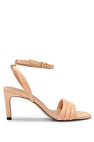 Strappy sandals nappa leather with a 7cm heel