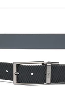 Reversible Italian-leather belt and golf accessories gift set