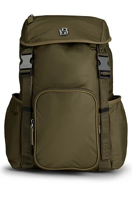 BOSS SELECTED BY SHOHEI OHTANI Multi-pocket backpack with Double B monogram trim