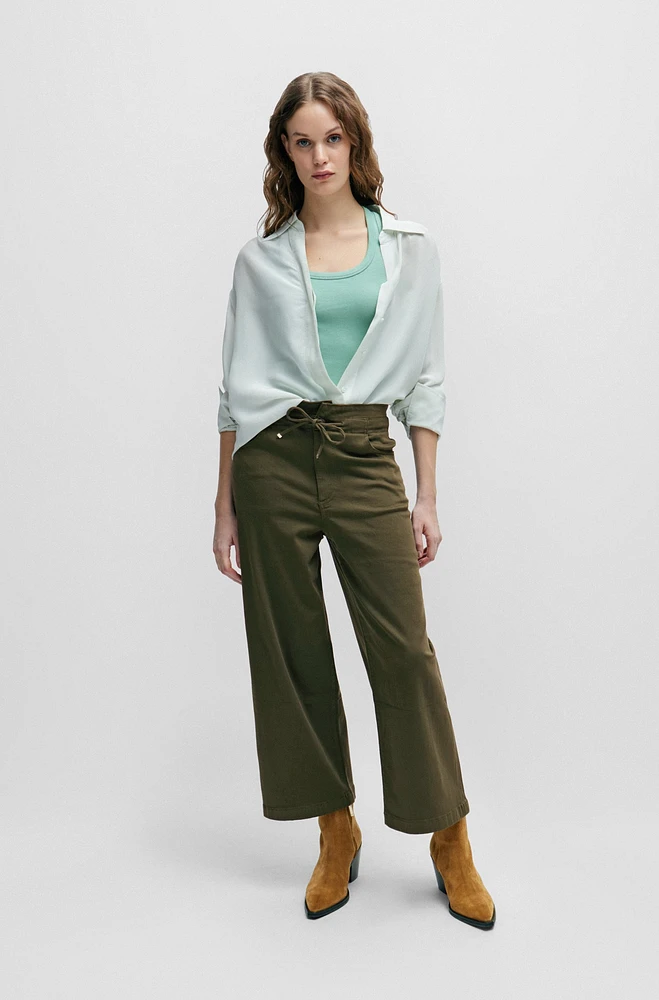 Relaxed-fit trousers